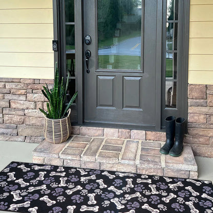 Pet Paw Runner Rug - Non-Slip Durable