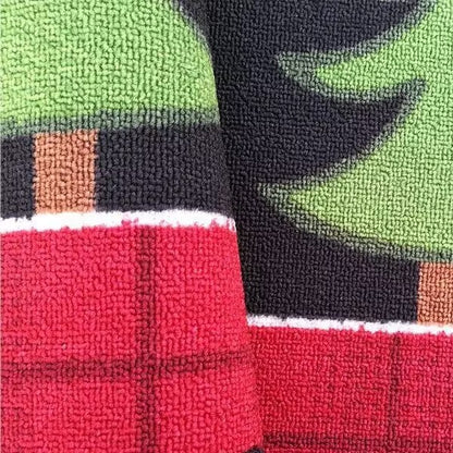 Chrismas Runner Rug- Washable &Non-slip
